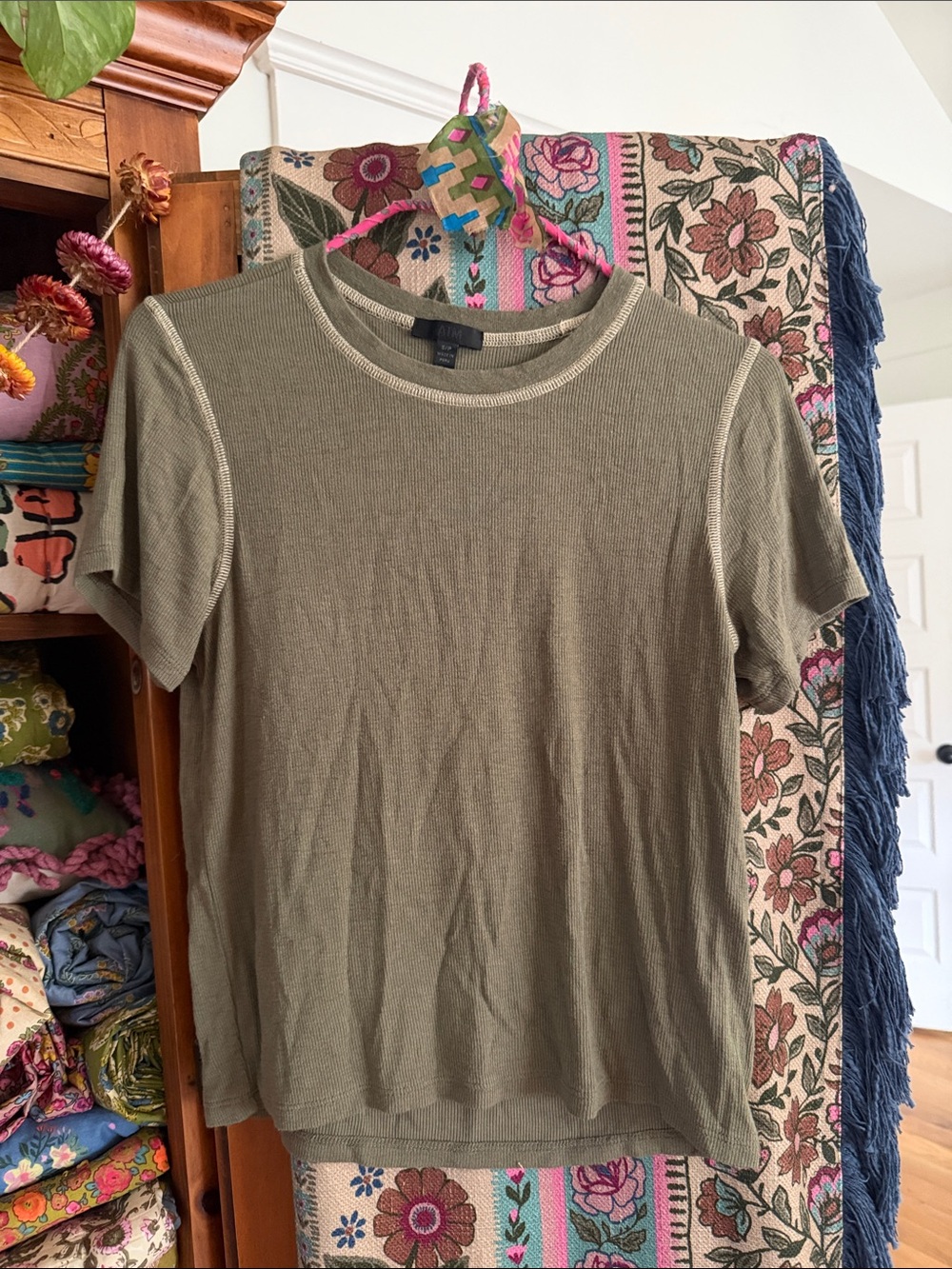 ATM Brand Olive 🫒 Green Short Sleeve Buttery Soft Tee
